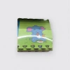 Green puzzle pad, blue elephant pattern baby crawling pad, thickened eco-friendly EVA material Specification image